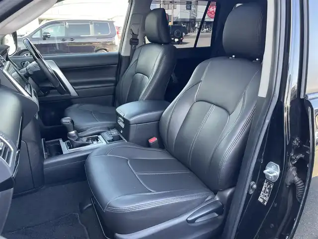 トヨタ ランドクルーザー プラド TX 富山県 2021(令3)年 4.9万km ブラック ４WD/ワンオーナー/サンルーフ/モデリスタエアロ/社外8インチナビ/フルセグＴＶ/Bluetooth/DVD再生/バックカメラ/レーダークルーズコントロール/レーンキープアシスト/オートマチックハイビーム/革調シートカバー/ステアリングスイッチ/コーナーセンサー/LEDオートライト/ＬＥＤフォグライト