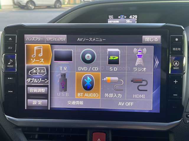 トヨタ ヴォクシー ハイブリッド ZS 煌Ⅱ 大阪府 2019(平31)年 6.4万km イナズマスパーキングブラックガラスフレーク ワンオーナー/ALPINE製11インチナビ（EX11Z）/BT/CD/DVD/フルセグ/全方位カメラ/ALPINE製フリップダウンモニター/両側パワースライドドア/前後ドライブレコーダー/ビルトインETC/クルーズコントロール/衝突軽減ブレーキ/LEDヘッドライト/オートライト/純正16インチAW/純正フロアマット/スマートキープッシュスタート/スペアキー/保証書/取扱説明書