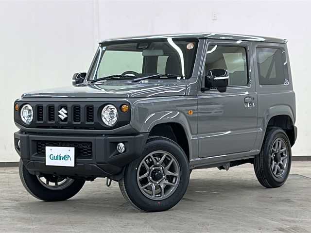 スズキ ジムニー XC 道央・札幌 2025(令7)年 0.1万km未満 ミディアムグレー /4WD//アイドリングストップ//運転席・助手席シートヒーター//純正１６インチアルミホイール//LEDヘッドライト//コーナーセンサー//横滑り防止装置//レーンアシスト//衝突被害軽減システム//ヘッドライトウォッシャー//ヒルディセントコントロール//クルーズコントロール//電動格納ミラー//エンジンプッシュスタート//ウインカーミラー//スマートキー
