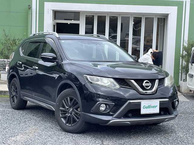 日産 エクストレイル 20X エクストリーマーX Eブレーキ 埼玉県 2015(平27)年 7.9万km ダイヤモンドブラック ワンオーナー車/純正ナビTV/アラウンドビューモニター/ビルトインETC/カプロンシート/前席シートヒーター/クリアランスソナー/ルーフレール/純正１７インチアルミ/衝突軽減ブレーキ/プッシュスタート/インテリジェントキー/保証書付整備手帳/取扱説明書