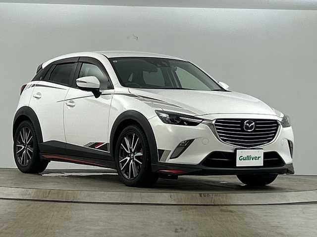 マツダ ＣＸ－３ XD ツーリング 愛知県 2016(平28)年 6.7万km クリスタルホワイトパールマイカ 純正ナビ/（Bluetooth・フルセグテレビ・CD・DVD・AM/FM・USB）/バックカメラ/ETC/ドライブレコーダー前後/純正フルエアロ/純正１８インチアルミホイール/ヘッドアップディスプレイ/ブラインドスポットモニター/レーダークルーズコントロール/レーンキープアシスト/レーダー探知機/スマートキー・プッシュスタート/スペアキー