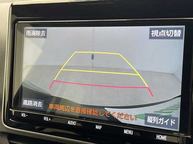 トヨタ エスクァイア Gi 千葉県 2019(令1)年 2.8万km ブラッキッシュアゲハガラスフレーク TRDグリル/レーンキープアシスト/クルーズコントロール/衝突軽減システム/コーナーセンサー前後/純正SDナビ（NSZT-Y68T）/　Bluetooth/CD/DVD/フルセグTV/バックカメラ/ビルトインETC/社外ドライブレコーダー前後/合皮レザーシート（黒）/前席シートヒーター/両側パワースライドドア/LEDヘッドライト/オートライト/オートハイビーム/純正15インチアルミホイール