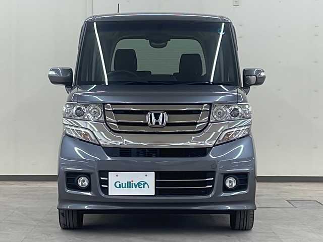 ホンダ Ｎ ＢＯＸ カスタム G Lパッケージ 道央・札幌 2015(平27)年 4.4万km ポリッシュドメタルメタリック /4WD//純正SDナビ/（CD/DVD/SD/BT/ラジオ/フルセグ）//社外エンジンスターター//ステアリングスイッチ//オートエアコン//オートライト//フォグライト//シートヒーター（運転席、助手席）//ETC//片側パワースライドドア