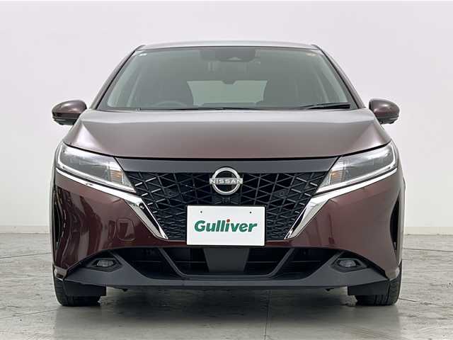 日産 ノート X 宮城県 2021(令3)年 6万km バーガンディー 禁煙車/アラウンドビューモニター/エマージェンシーブレーキ/プロパイロット/側方運転支援/ブラインドスポットモニター/インテリジェントデジタルインナーミラー/メーカーOPナビ/・BT.USB.HDMI.スマホ連携/・フルセグTV/前席シートヒーター/ビルトインETC2.0/純正ドライブレコーダー（FR）/ステアリングヒーター/LEDヘッドライト/プッシュスタート/スマートキー×2/電動パーキングブレーキ/オートホールド/純正フロアマット/純正ドアバイザー/ワイヤレス充電/シートカバ