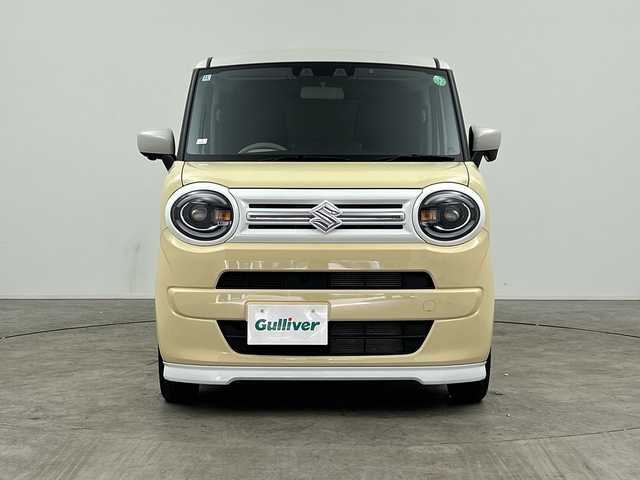 スズキ ワゴンＲ スマイル HYBRID S リミテッド 三重県 2024(令6)年 1.4万km ベージュⅡ /禁煙車//純正ナビ/・フルセグ・Bluetooth・CD・DVD・USB・AppleCarPlay・AndroidAuto//全方位モニター//両側パワースライドドア//運転席シートヒーター//衝突軽減//レーンキープアシスト//ステアリングスイッチ//ETC//LEDヘッドライト//オートライト//純正デカールセット//純正フルエアロ（F・S・R）//スマートキー//プッシュスタート