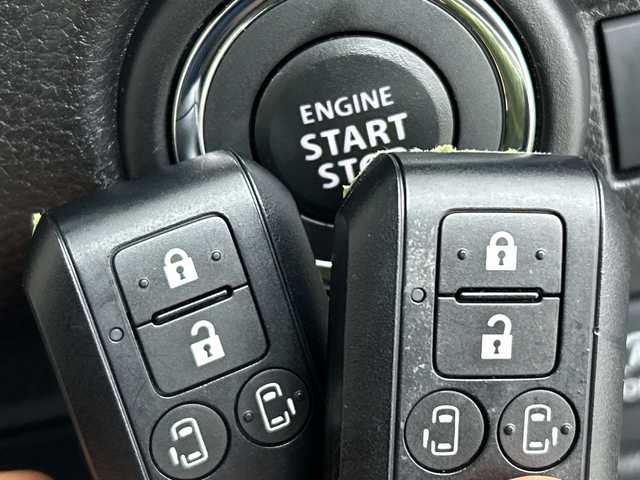 スズキ ワゴンＲ スマイル HYBRID S リミテッド 三重県 2024(令6)年 1.4万km ベージュⅡ /禁煙車//純正ナビ/・フルセグ・Bluetooth・CD・DVD・USB・AppleCarPlay・AndroidAuto//全方位モニター//両側パワースライドドア//運転席シートヒーター//衝突軽減//レーンキープアシスト//ステアリングスイッチ//ETC//LEDヘッドライト//オートライト//純正デカールセット//純正フルエアロ（F・S・R）//スマートキー//プッシュスタート