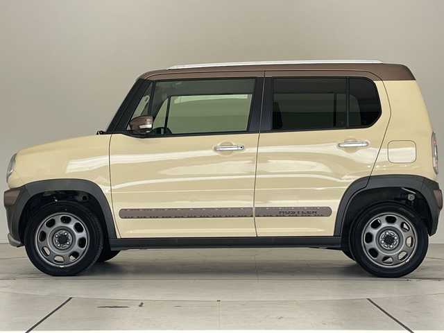 スズキ ハスラー ワンダラー 愛知県 2019(平31)年 4.5万km シフォンアイボリーメタリック/ウッディブラウン2トーンルーフ スズキセーフティサポート/全方位カメラ/純正8型ナビ/シートヒーター/ルーフレール/レーンキープアシスト/衝突軽減システム/フルセグ/CD DVD/Bluetooth/ステアリングスイッチ/スマートキー/プッシュスタート