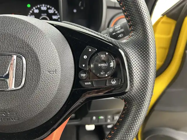 ホンダ Ｎ ＯＮＥ RS 福岡県 2021(令3)年 0.5万km プレミアムイエローパールⅡ ワンオーナー　/純正８型ナビ（フルセグＴＶ）　/バックカメラ　/前後ドライブレコーダー　/ＥＴＣ　/ＡＣＣ　/コーナーセンサー　/衝突被害軽減ブレーキ　/レーンキープ　/パドルシフト　/シートヒーター　/純正１５インチＡＷ