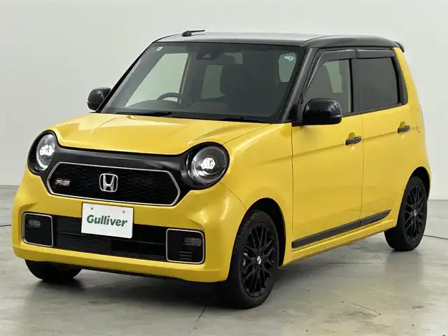 ホンダ Ｎ ＯＮＥ RS 福岡県 2021(令3)年 0.5万km プレミアムイエローパールⅡ ワンオーナー　/純正８型ナビ（フルセグＴＶ）　/バックカメラ　/前後ドライブレコーダー　/ＥＴＣ　/ＡＣＣ　/コーナーセンサー　/衝突被害軽減ブレーキ　/レーンキープ　/パドルシフト　/シートヒーター　/純正１５インチＡＷ