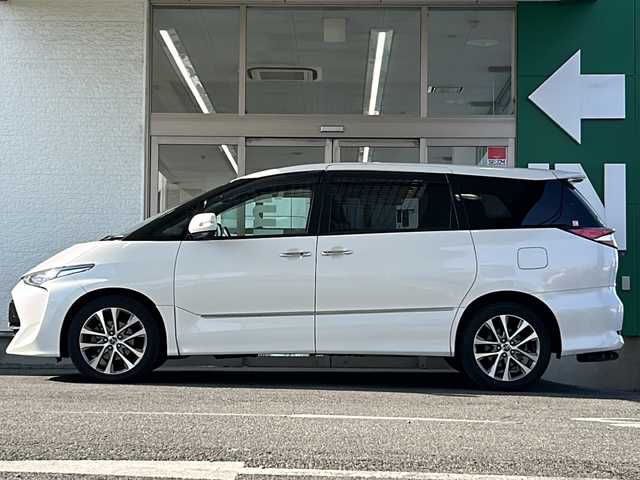 トヨタ エスティマ アエラス プレミアム 愛知県 2017(平29)年 6.6万km ホワイトパールクリスタルシャイン ワンオーナー/4WD/ＳＯＲＥＸヒッチメンバー/純正SDナビ/両側パワースライドドア/フリップダウンモニター/純正LEDヘッドライト/純正18アルミ/D席パワーシート/クルーズコントロール/バックカメラ/フルセグＴＶ/Ｂｌｕｅｔｏｏｔｈ/オートハイビーム/ＨＤＭＩ入力/ドアバイザー/ウィンカーミラー/保証書/取扱説明書/記録簿R6