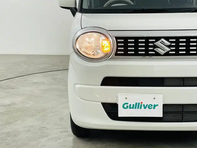スズキ ワゴンＲ スマイル HYBRID S 福島県 2024(令6)年 0.5万km ピュアホワイトP スズキセーフティサポート/・デュアルセンサーブレーキサポート/・車線逸脱警報機能/コーナーセンサー/両側パワースライドドア/運転席シートヒーター/ハロゲンヘッドライト/・オートライト/・ヘッドライトレベライザー/チルトステアリング/純正フロアマット/ABS/横滑り防止装置/アイドリングストップ/盗難防止装置/電動格納ミラー/プッシュスタート/・スマートキー/・スペアキー