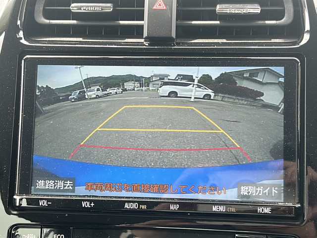 トヨタ プリウス A プレミアム　ツーリングセレ 福島県 2019(平31)年 7.6万km ブルーM ワンオーナー　純正９型ナビ　バックＣ　電動黒革エアシートヒーター　ルーフカーボン調ラッピング　オートパーキングアシスト　ヘッドアップディスプレイ　Ｑｉ充電　レーダークルーズ　ＢＳＭ　純正１７ＡＷ