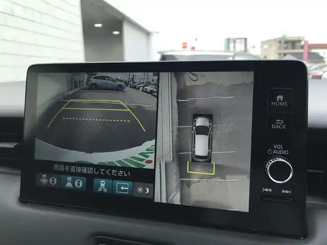 ホンダ ヴェゼル ハイブリッド e:HEV Z 富山県 2021(令3)年 6.4万km プラチナホワイトパール 4WD/純正ナビ/フルセグTV/Bluetooth/全周囲カメラ/衝突被害軽減ブレーキ/コーナーセンサー/レーンキープアシスト/レーダークルーズコントロール/革巻きステアリング/ステアリングスイッチ/ハーフレザーシート/シートヒーター/プッシュスタート/スマートキー/ETC2.0