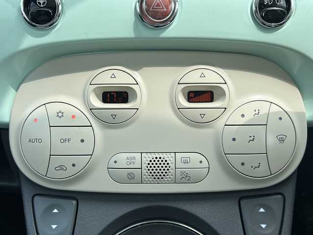 フィアット ５００ メンティーナ 長野県 2015(平27)年 2.6万km 緑 純正オーディオ/CD AM FM/コーナーセンサー(後)/ガラスルーフ/リモコンキー/横滑り防止装置/ドライブレコーダー/冬タイヤ積み込み有り/フロアマット