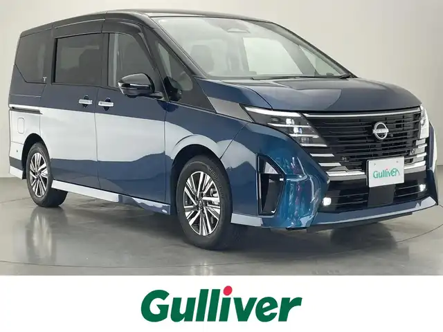 日産 セレナ e－パワー ルキシオン 愛知県 2023(令5)年 0.5万km 紺Ｍ 純正１２．３型ナビ　デジタルインナーミラー　全方位カメラ　ハンズフリー両側パワスラ　プロパイロット　ＢＳＭ　ワイヤレス充電　ＥＴＣ２．０　フルセグＴＶ　Ｐアシスト　車線逸脱　オートハイビーム　シートヒーター　ＬＥＤ フォグランプ　衝突軽減　ドラレコ コーナーセンサー 純正マット　純正１６インチAW　ステアリングヒーター