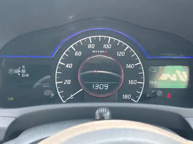 日産 ノート e－パワー ニスモ 福島県 2018(平30)年 4.7万km ブリリアントホワイトパール エンジンスタートボタン/パワーステアリング/パワーウィンドウ/スマートキー/オートエアコン/クルーズコントロール/ETC/全方位カメラ/純正ナビ（CD/DVD）/純正ドライブレコーダー/純正フロアマット/純正アルミホイール/ABS/横滑り防止装置/ナイトビジョン/コーナーセンサー前後/レーンキープアシスト/オートライト/Wエアバック/衝突軽減システム/デジタルインナーミラー/社外アルミ車載（スタッドレス）