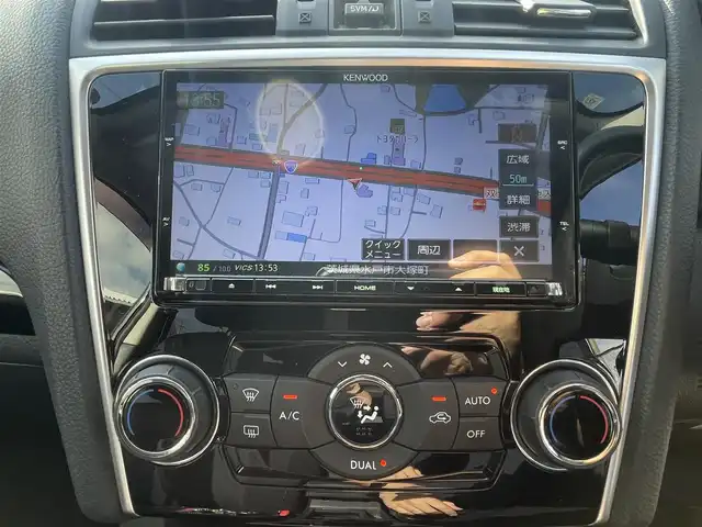 スバル レヴォーグ 1．6GT アイサイト プラウドED 茨城県 2015(平27)年 9.5万km ダークグレーメタリック (株)IDOMが運営する【じしゃロン水戸店】の自社ローン専用車両になりますこちらは現金またはオートローンご利用時の価格です。自社ローンご希望の方は別途その旨お申付け下さい/アイサイト/パワーシート/SDナビ（KXM-H700）/フルセグ/Bluetooth/サイド＆バックカメラ/ETC/レーダークルコン/LEDヘッドライト/純正17インチAW
