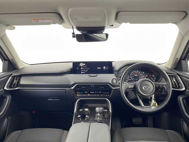 マツダ ＣＸ－６０ XD Sパッケージ 愛知県 2023(令5)年 2.9万km ロジウムホワイトプレミアムメタリック /禁煙車//セーフティクルーズパッケージ//シースルービューパッケージ//純正12.3インチナビ//フルセグTV//AppleCarPlay//ETC//純正前後ドライブレコーダー//シースルービュー付360°ビューモニター//SBS(前方検知機能・右直事故回避アシスト・交差点事故回避アシスト)//SBS-R//SBS-RC//レーンキープアシスト//緊急時車線維持支援//ブラインドスポットモニタリング//マツダレーダークルーズコントロール//交通標識認識//クルージング&トラフィックサポート//アダプティブLEDヘッドライト//オートライト//ヘッドアップディスプレイ//運転席パワーシート(ポジションメモリー付)//前席シートヒーター//純正18インチアルミホイール//純正フロアマット//純正ドアバイザー//電子パーキングブレーキ//ブレーキホールド//革巻きステアリング//ステアリングスイッチ//プッシュスタート//電動格納ミラーウィンカー//イモビライザー