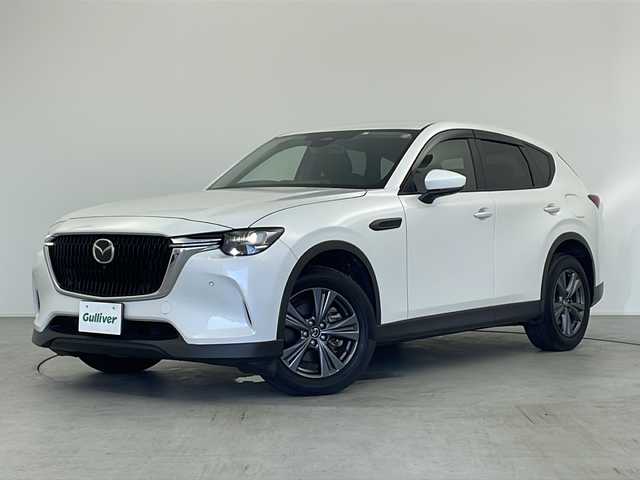 マツダ ＣＸ－６０ XD Sパッケージ 愛知県 2023(令5)年 2.9万km ロジウムホワイトプレミアムメタリック /禁煙車//セーフティクルーズパッケージ//シースルービューパッケージ//純正12.3インチナビ//フルセグTV//AppleCarPlay//ETC//純正前後ドライブレコーダー//シースルービュー付360°ビューモニター//SBS(前方検知機能・右直事故回避アシスト・交差点事故回避アシスト)//SBS-R//SBS-RC//レーンキープアシスト//緊急時車線維持支援//ブラインドスポットモニタリング//マツダレーダークルーズコントロール//交通標識認識//クルージング&トラフィックサポート//アダプティブLEDヘッドライト//オートライト//ヘッドアップディスプレイ//運転席パワーシート(ポジションメモリー付)//前席シートヒーター//純正18インチアルミホイール//純正フロアマット//純正ドアバイザー//電子パーキングブレーキ//ブレーキホールド//革巻きステアリング//ステアリングスイッチ//プッシュスタート//電動格納ミラーウィンカー//イモビライザー