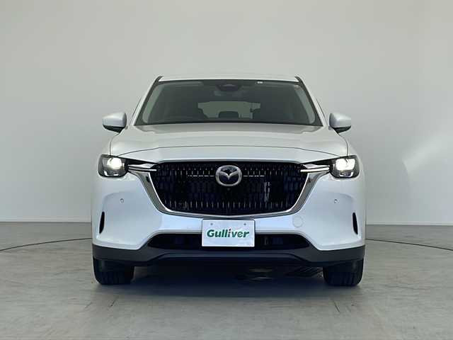 マツダ ＣＸ－６０ XD Sパッケージ 愛知県 2023(令5)年 2.9万km ロジウムホワイトプレミアムメタリック /禁煙車//セーフティクルーズパッケージ//シースルービューパッケージ//純正12.3インチナビ//フルセグTV//AppleCarPlay//ETC//純正前後ドライブレコーダー//シースルービュー付360°ビューモニター//SBS(前方検知機能・右直事故回避アシスト・交差点事故回避アシスト)//SBS-R//SBS-RC//レーンキープアシスト//緊急時車線維持支援//ブラインドスポットモニタリング//マツダレーダークルーズコントロール//交通標識認識//クルージング&トラフィックサポート//アダプティブLEDヘッドライト//オートライト//ヘッドアップディスプレイ//運転席パワーシート(ポジションメモリー付)//前席シートヒーター//純正18インチアルミホイール//純正フロアマット//純正ドアバイザー//電子パーキングブレーキ//ブレーキホールド//革巻きステアリング//ステアリングスイッチ//プッシュスタート//電動格納ミラーウィンカー//イモビライザー