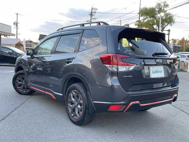 スバル フォレスター ハイブリッド X－ブレイク 福井県 2021(令3)年 5.2万km マグネタイトグレーメタリック ワンオーナー/４WD/純正HDDナビ/・Bluetooth/CD/DVD/TV/USB入力端子/ipod/AUX/社外ビルトインETC/バック、サイドカメラ/純正フロアマット/パワーシートD+N席/ハーフレザーシート/シートヒーター全席/ハンドルヒーター/純正17インチAW/AFS /コーナーセンサー後のみ/レーンキープアシスト/LEDオートライト/フォグランプ/エアバックW+サイド/衝突被害軽減システム/ドアバイザー/社外スタッドレスタイヤ積込み/スペアキー１本/シートメモリー