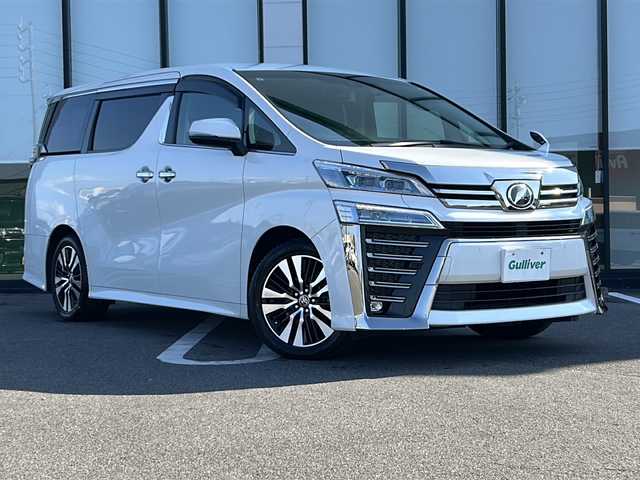 トヨタ ヴェルファイア Z Gエディション 岐阜県 2019(令1)年 3.4万km ホワイトパールクリスタルシャイン 登録時走行距離33966km/後席モニター/純正１０インチナビ/フルセグＴＶ/バックモニター/クルーズコントロール/ステアリングヒーター/レーンキープアシスト/両側パワースライドドア/ハーフレザーシート/シートヒーター/禁煙車/電動リアゲート/前後コーナーセンサー/プッシュスタート/スマートキー/スペアキー/LEDヘッドライト/フロントフォグランプ/オートライト/オートマチックハイビーム/ビルトインETC/純正アルミホイール