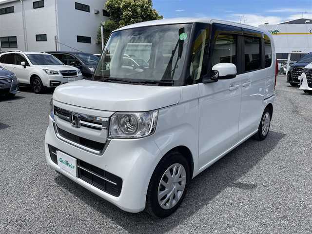 ホンダ Ｎ ＢＯＸ L ターボ 埼玉県 2021(令3)年 1.8万km プラチナホワイトパール ワンオーナー/ターボ/純正メモリーナビ＆ＣＤ＆ＢＴ/バックカメラ/ビルトインＥＴＣ/前後ドライブレコーダー/衝突被害軽減システム/レーンキープアシスト/レーダークルーズコントロール/ステアリングリモコン/革巻きステアリング/パドルシフト/両側パワースライドドア/リアコーナーセンサー/オートライト/ＬＥＤライト/ウィンカーミラー/電動格納ミラー/スマートキー/プッシュスタート/Wエアバッグ/横滑り防止装置/ＡＢＳ/ドアバイザー/フロアマット/新車保証書/取扱説明書/ナビ取扱説明書/スマートスペアキー有