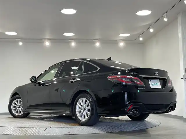 トヨタ クラウン ハイブリッド RS リミテッドⅡ 愛知県 2021(令3)年 3.1万km ブラック 純正１２．３インチＴコネクトナビ　/（Bluetooth/フルセグTV/FM/AM/SD/CD・DVD・ブルーレイ再生/CarPlay/USB)/パノラミックビューモニター　/ヘッドアップディスプレイ　/シートベンチレーション/シートヒーター/トヨタセーフティセンス　/　　-プリクラッシュセーフティ/　　-レーントレーニングアシスト/　　-レーダークルーズコントロール（ACC)/　　-ロードサインアシスト/　　-アダプティブハイビームシステム/　　-先行車発進お知らせ機能/黒レザーシート　/ブラインドスポットモニター/クリアランスソナー/ステアリングヒーター/前席パワーシート/ビルトインＥＴＣ/３眼LEDヘッドライト