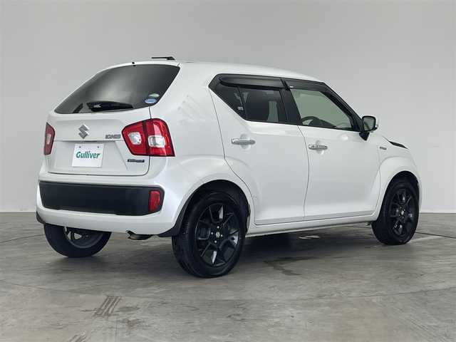 スズキ イグニス ハイブリッド MZ 道東・釧路十勝 2017(平29)年 7万km ピュアホワイトP 4WD/社外ナビ　/ CD DVD フルセグ Bluetooth/シートヒーター　/ＬＥＤヘッドライト　/クルーズコントロール　/純正アルミホイール　/パドルシフト　/オートライト　/スマートキー/オートエアコン　/プッシュスタート