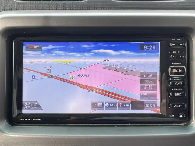 ダイハツ ムーヴ コンテ カスタム RS 新潟県 2013(平25)年 4.5万km パールホワイトⅢ 純正ナビ/(AM/FM/CD/USB/ワンセグ)/ETC/アイドリングストップ/HIDヘッドライト/フォグランプ/革巻きステアリング/電格ミラー/ドアバイザー/スマートキー