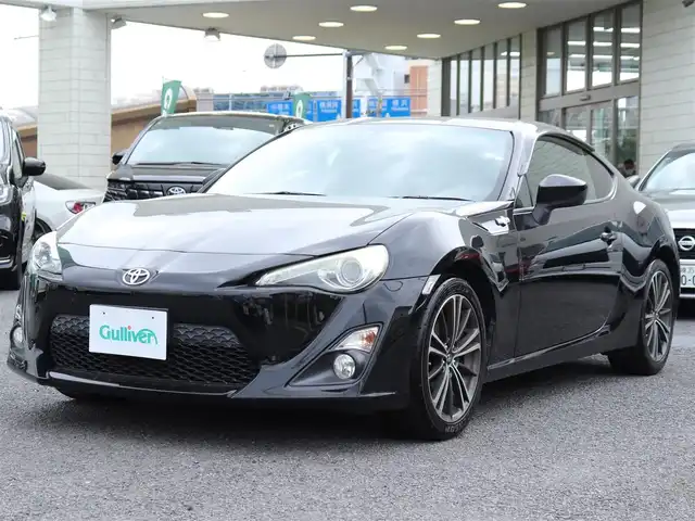 トヨタ ８６ GT 神奈川県 2012(平24)年 6.9万km クリスタルブラックシリカ 純正メモリナビ/フルセグテレビ/バックカメラ/ドアバイザー/プッシュスタート/ETC/Bluetoothオーディオ/ドラレコ前後/純正17インチAW/純正ヘッドライト/フロントフォグランプ/スペアキー