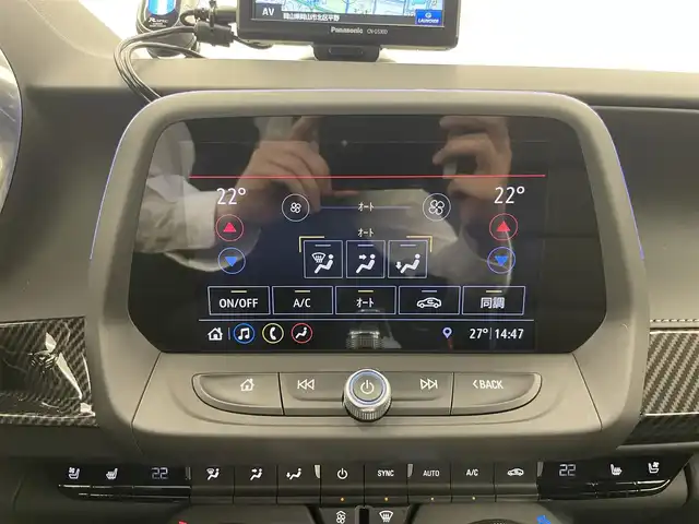 シボレー カマロ LT RS 岡山県 2019(令1)年 1.8万km 青Ｍ 社外トラック用ナビ/社外フロントコーナーセンサ/クルーズコントロール/Applecarplay/Androidauto/レザーシート/シートヒータ/シートクーラ/ドラレコ/PWシート/Bカメラ/アンビエントライト/HUD