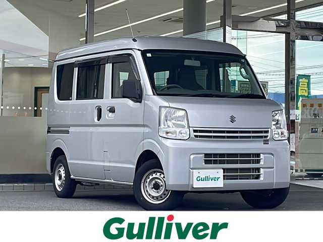 スズキ エブリイ PA リミテッド 福島県 2020(令2)年 3.2万km シルキーシルバーメタリック 31760km/1オーナー/純正SDナビ/ (フルセグTV/BT/CD/DVD/AM/FM)/ハイルーフ/両側イージースライドドア/ゴムマット/純正ドアバイザー/ハロゲンヘッドライト/保証書/取扱説明書