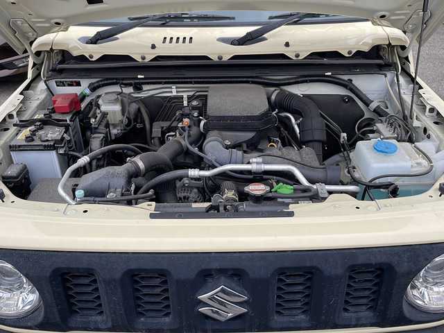 スズキ ジムニー XC 福島県 2020(令2)年 4.4万km シフォンアイボリーメタリックブラック2トーンルーフ デュアルセンサーブレーキサポート　バックＣ　社外ナビ　ワンセグＴＶ　クルコン　スマートキー　ステリモ　電格ミラー　ミラーヒーター　前席シートヒーター　衝突軽減　純正ドアバイザー　純正ゴムフロアマット