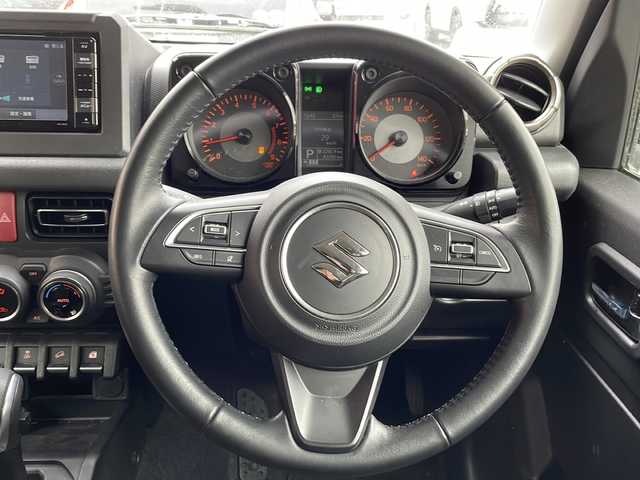 スズキ ジムニー XC 福島県 2020(令2)年 4.4万km シフォンアイボリーメタリックブラック2トーンルーフ デュアルセンサーブレーキサポート　バックＣ　社外ナビ　ワンセグＴＶ　クルコン　スマートキー　ステリモ　電格ミラー　ミラーヒーター　前席シートヒーター　衝突軽減　純正ドアバイザー　純正ゴムフロアマット