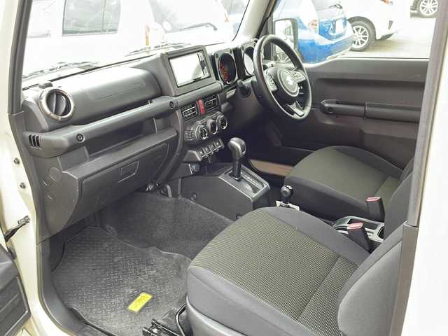 スズキ ジムニー XC 福島県 2020(令2)年 4.4万km シフォンアイボリーメタリックブラック2トーンルーフ デュアルセンサーブレーキサポート　バックＣ　社外ナビ　ワンセグＴＶ　クルコン　スマートキー　ステリモ　電格ミラー　ミラーヒーター　前席シートヒーター　衝突軽減　純正ドアバイザー　純正ゴムフロアマット