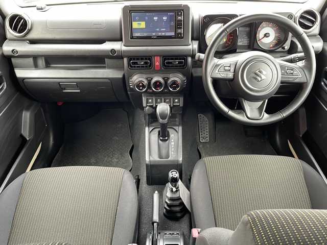 スズキ ジムニー XC 福島県 2020(令2)年 4.4万km シフォンアイボリーメタリックブラック2トーンルーフ デュアルセンサーブレーキサポート　バックＣ　社外ナビ　ワンセグＴＶ　クルコン　スマートキー　ステリモ　電格ミラー　ミラーヒーター　前席シートヒーター　衝突軽減　純正ドアバイザー　純正ゴムフロアマット