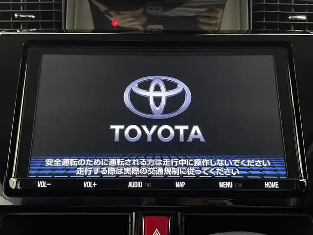 トヨタ ルーミー カスタムG－T 埼玉県 2020(令2)年 1.3万km ブラックマイカメタリック/ファイアークォーツレッドメタリック 純正9インチナビ　フルセグ　CD DVD BT　全方位カメラ　両側パワスラ　スマートアシスト　クルコン　ETC2.0　シートヒーター　TVキャンセラー　クリアランスソナー　スペアキー　アイドリングストップ