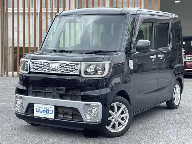 ダイハツ ウェイク X SA 沖縄県 2015(平27)年 6.6万km ブラックマイカメタリック (株)IDOMが運営する【じしゃロンコザ店】の自社ローン専用車両になりますこちらは現金またはオートローンご利用時の価格です。自社ローンご希望の方は別途その旨お申付け下さい/・純正ナビ/・フルセグTV/・DVD再生/・バックカメラ/・片側パワースライドドア/・スマートキー/・プッシュスタート/・ETC/・LEDヘッドライト/・純正アルミホイール/・オートライト