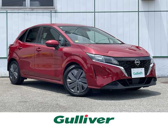 日産 ノート X 山梨県 2023(令5)年 6.6万km ガーネットレッド プロパイロット/純正9インチナビ/Bluetooth接続/フルセグTV/アラウンドビューモニター/ETC/インテリジェントルームミラー/置くだけ充電/ステアリングスイッチ/取扱説明書/保証書