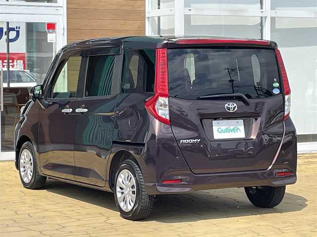 トヨタ ルーミー G－T 宮崎県 2017(平29)年 6.4万km プラムブラウンパールクリスタルシャイン ETC/純正ナビ/TV/バックカメラ/クルーズコントロール/両側パワースライドドア/プッシュスタート/LEDヘッドライト/オートハイビーム