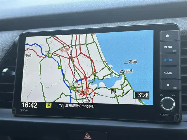 ホンダ フィット e:HEVネス 兵庫県 2020(令2)年 4.5万km クリスタルブラックパール ワンオーナー/ホンダコネクト9インチメモリーナビ/CD/DVD/SD/BT/USB/フルセグTV/バックカメラ/ホンダセンシング/クルーズコントロール/レーンキープアシスト/クリアランスソナー/ビルトインETC 2.0/前後ドライブレコーダー/オートライト/LEDヘッドライト/フォグライト/ドアバイザー/フロアマット【無限MUGEN】