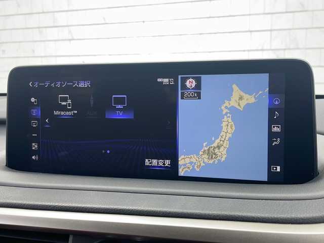 レクサス ＲＸ 450h Fスポーツ 秋田県 2019(令1)年 3.7万km グラファイトブラックガラスフレーク パノラマサンルーフ/純正ナビ（BT/DTV/CD)/マークレビンソン/クルーズコントロール/電動リアゲート/全方位カメラ/レザーシート/シートヒーター（D/N席）/パワーシート（D/N席）/ハンドルヒーター/純正アルミホイール/純正フロアマット/スペアキー1本/スーパーキャットLASER