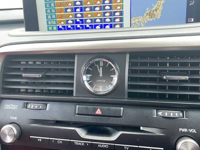 レクサス ＲＸ 450h Fスポーツ 秋田県 2019(令1)年 3.7万km グラファイトブラックガラスフレーク パノラマサンルーフ/純正ナビ（BT/DTV/CD)/マークレビンソン/クルーズコントロール/電動リアゲート/全方位カメラ/レザーシート/シートヒーター（D/N席）/パワーシート（D/N席）/ハンドルヒーター/純正アルミホイール/純正フロアマット/スペアキー1本/スーパーキャットLASER