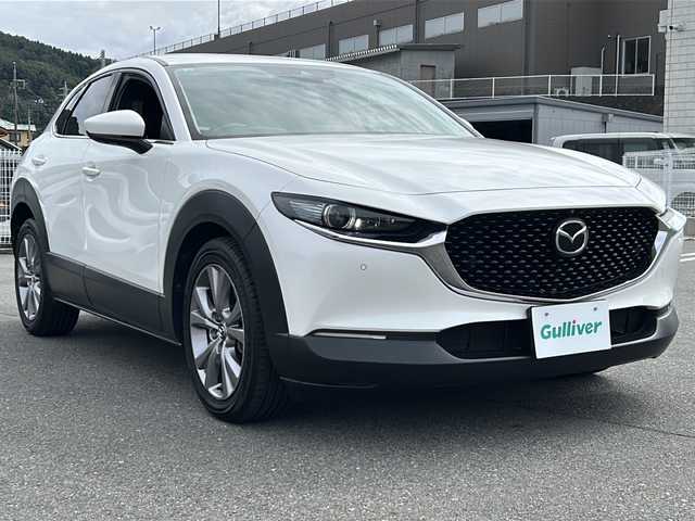 マツダ ＣＸ－３０ 20S プロアクティブ 山梨県 2020(令2)年 5.3万km スノーフレイクホワイトパールマイカ i-ACTVESENSE/　・スマートブレーキサポート/　・ブラインドスポットモニタリング/　・パーキングセンサー/　・ハイビームコントロールシステム/　・マツダレーダークルーズコントロール/純正SDナビ/　(CD/DVD/USB/BT/フルセグ)/360°ビューモニター/パワーバックドア/LEDオートライト/純正18インチアルミホイール/ヘッドアップディスプレイ/スマートキー/ビルトインETC
