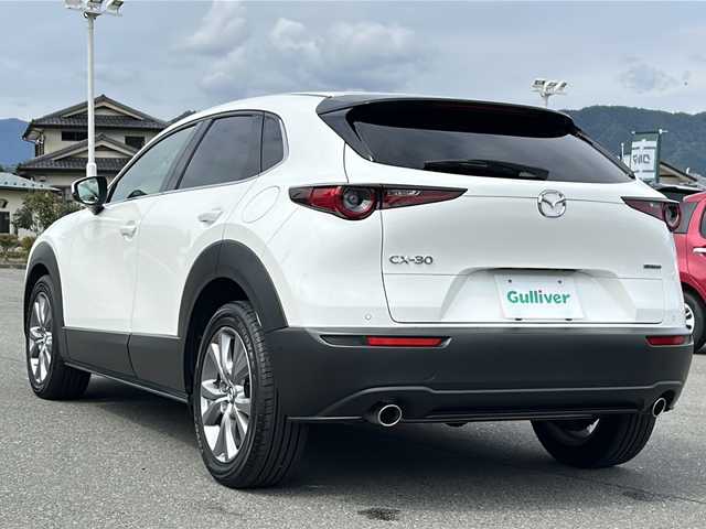 マツダ ＣＸ－３０ 20S プロアクティブ 山梨県 2020(令2)年 5.3万km スノーフレイクホワイトパールマイカ i-ACTVESENSE/　・スマートブレーキサポート/　・ブラインドスポットモニタリング/　・パーキングセンサー/　・ハイビームコントロールシステム/　・マツダレーダークルーズコントロール/純正SDナビ/　(CD/DVD/USB/BT/フルセグ)/360°ビューモニター/パワーバックドア/LEDオートライト/純正18インチアルミホイール/ヘッドアップディスプレイ/スマートキー/ビルトインETC