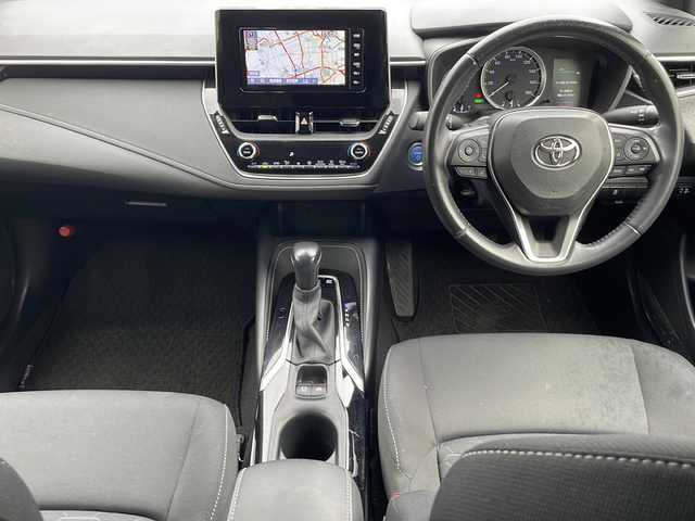 トヨタ カローラ スポーツ ハイブリッドG 静岡県 2019(令1)年 6.6万km アティチュードブラックマイカ /純正ナビ/地デジTV//純正CD/DVD/Bluetooth//バックカメラ//セーフティセンス//オートハイビーム//LEDヘッドライト//ビルトインETC//社外16インチAW//スマートキー