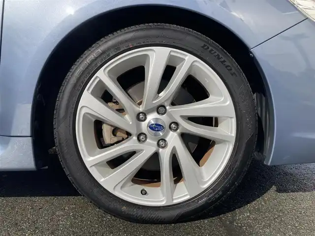 スバル レヴォーグ 1．6GT アイサイト Sスタイル 静岡県 2015(平27)年 8.1万km スティールブルーグレーM EyeSight/社外ディスプレイオーディオ(FH-9200DVD)/　AM FM CD DVD Bluetooth USB AUX/ETC/LEDオートヘッドランプ/レーダークルーズコントロール/純正18インチアルミホイール/電動パーキングブレーキ/スマートキー＆プッシュスタート/パドルシフト/アイドリングストップ/前方ドライブレコーダー/パワーシート(運転席)/4WDターボ