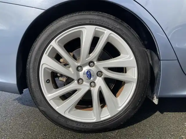 スバル レヴォーグ 1．6GT アイサイト Sスタイル 静岡県 2015(平27)年 8.1万km スティールブルーグレーM EyeSight/社外ディスプレイオーディオ(FH-9200DVD)/　AM FM CD DVD Bluetooth USB AUX/ETC/LEDオートヘッドランプ/レーダークルーズコントロール/純正18インチアルミホイール/電動パーキングブレーキ/スマートキー＆プッシュスタート/パドルシフト/アイドリングストップ/前方ドライブレコーダー/パワーシート(運転席)/4WDターボ