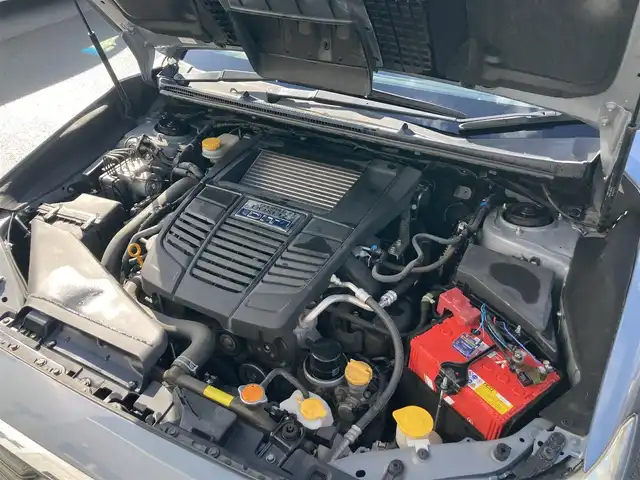 スバル レヴォーグ 1．6GT アイサイト Sスタイル 静岡県 2015(平27)年 8.1万km スティールブルーグレーM EyeSight/社外ディスプレイオーディオ(FH-9200DVD)/　AM FM CD DVD Bluetooth USB AUX/ETC/LEDオートヘッドランプ/レーダークルーズコントロール/純正18インチアルミホイール/電動パーキングブレーキ/スマートキー＆プッシュスタート/パドルシフト/アイドリングストップ/前方ドライブレコーダー/パワーシート(運転席)/4WDターボ